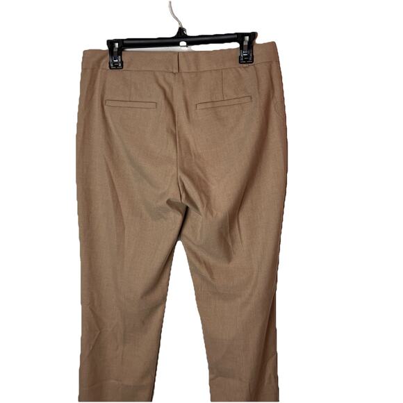Banana Republic Ryan Slim Straight-Fit Washable Pants Camel/Tan Women's 6 - Picture 5 of 8